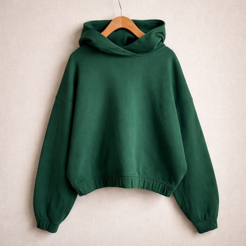 LULULEMON Hoodie Sweatshirt Green Oversized Pullover Mens Large